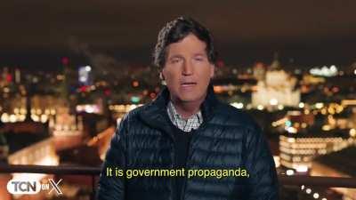 Well, didn't have this one on my bingo card, Tucker Carlson is in Moscow right now interviewing Vladimir Putin.