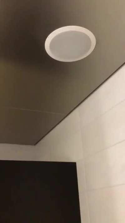 Sounds inside bathroom in Interlaken, Switzerland