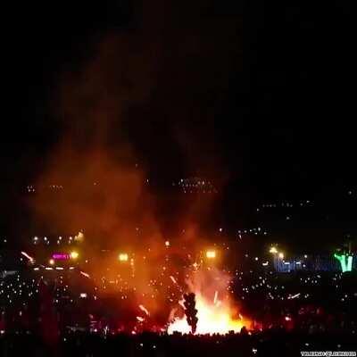 Firework Balloon Disaster in Myanmar