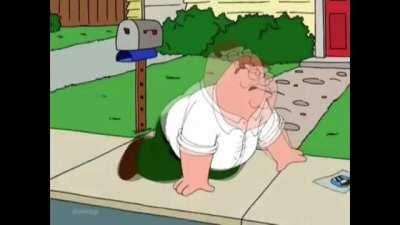 What Actually Happen When Peter Griffin Fell (American Cup Song)