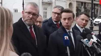 Polish politicians giving *the look*