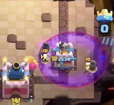 Demonstrated in a friendly battle with a mirrored graveyard, a tornado 1 level under the level of the graveyard can still pull to the king tower!