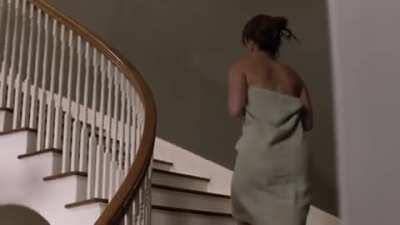 Alison Jaye Shameless Seducing with a towel drop