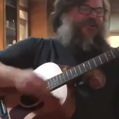 Jack Black singing Hey There Delilah