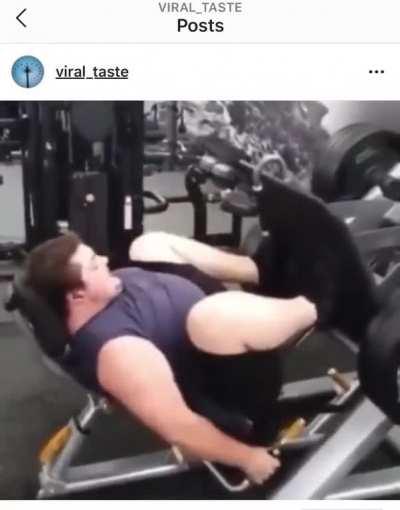 HMF while I use the leg press (sound on)