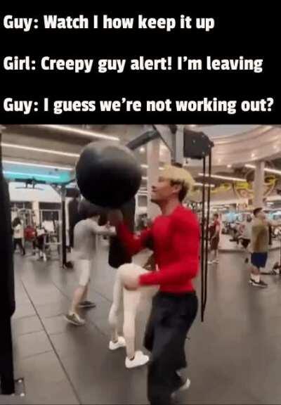 Just a normal gym day