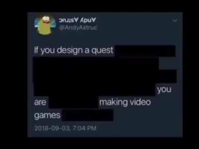 If you design a quest