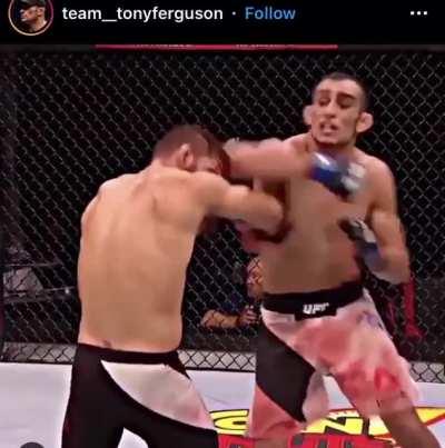 The creativity of a young Tony Ferguson