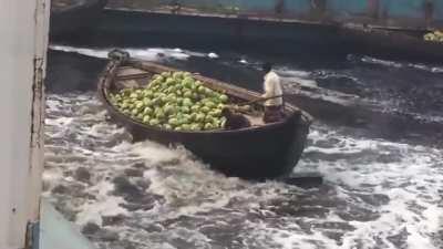 Crazy boat terminal in Bangladesh