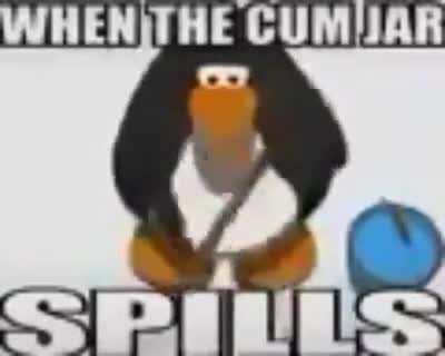 when the cum jar spills