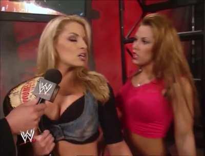 Trish and Mickie segment (13th March 2006)