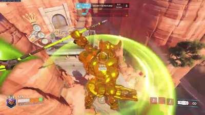 They never expect the aerial Orisa