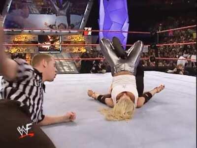 What a humiliating pin on Trish