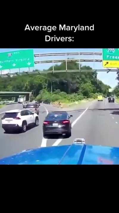 Two cars make up their mind too late