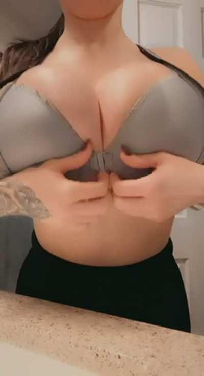 My boobs swell when I’m horny