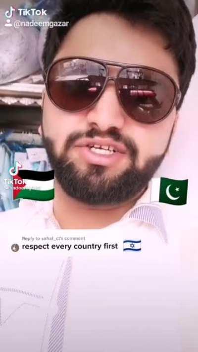 I'm not respect Israel 💪🏾🇵🇰💪🏾