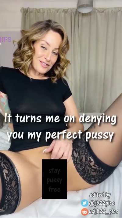 Mommy's perfect pussy isn't for you