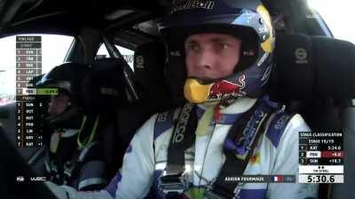 Adrien Fourmaux jump power stage SS19! AWESOME