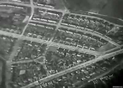 Typhoon attack on an German headquarters in Arnhem 1945