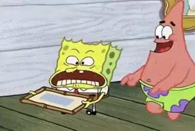 I'm in online school right now and it's boring as fuck so here's an episode of Spongebob