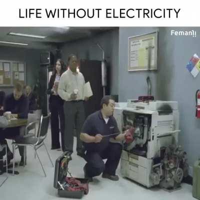 Life without electricity