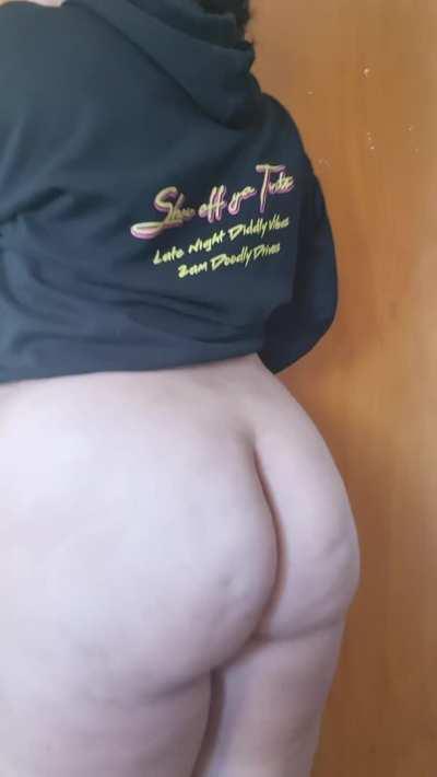 Chubby but still packing a massive behind that needs a good spank