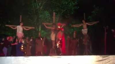 to save Jesus from crucifixion