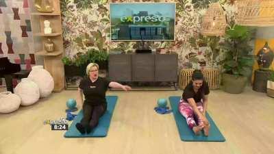 Zoe Brown pilates feet