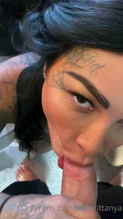 Britt sucking Dick🥜