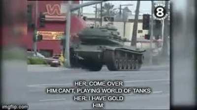 Tank rampage