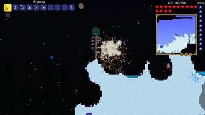 I cant afford a hyperion is I coded one in terraria :D