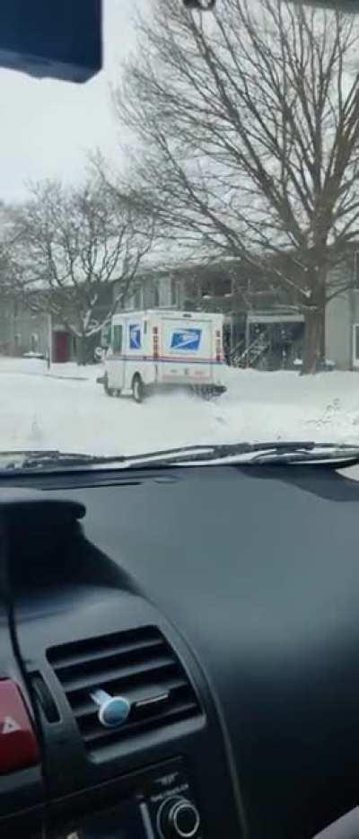 UPS making sure you get your mail