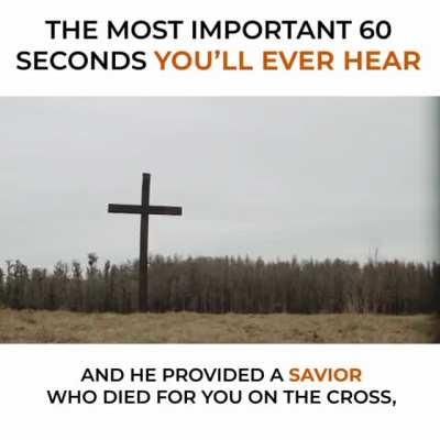 The gospel in 60 seconds