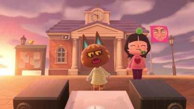 Katt is literally such a good villager, sticks up for my island and me all the time and is alway singing I love this cat!