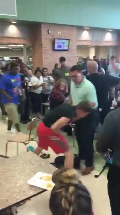 Fight at lunch