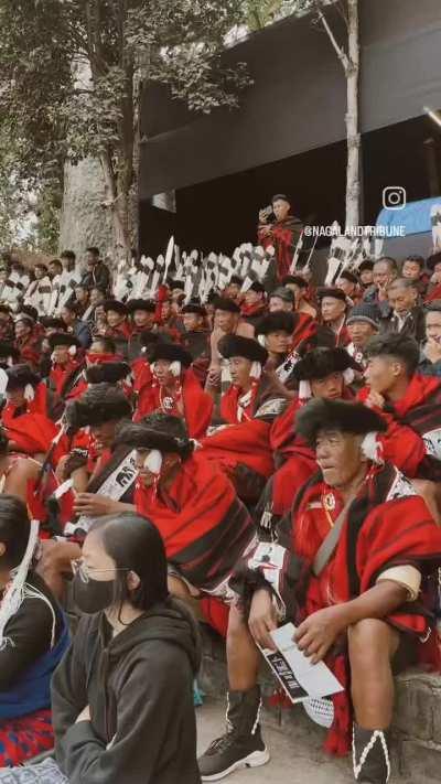 Northeast India, Nagaland. Celebrating the diversity of tribes. Hornbill Festival 2023