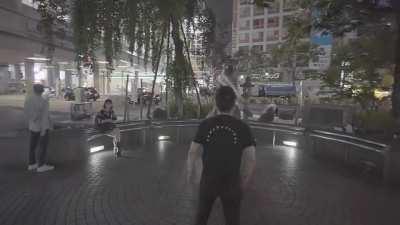 This guy created a irl version of the game ryu ga gotoku