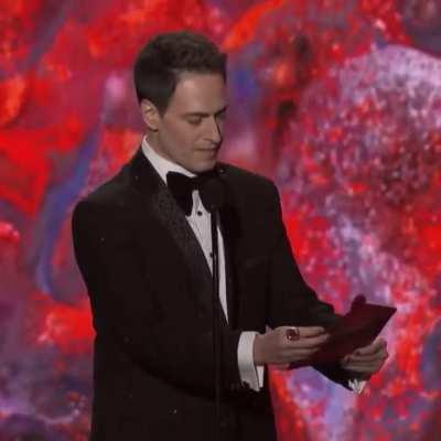 can’t stop laughing at this guy announcing the Grammy win for Assassin's Creed Valhalla