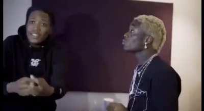 Blond Uzi at recent music video shoot ‼️