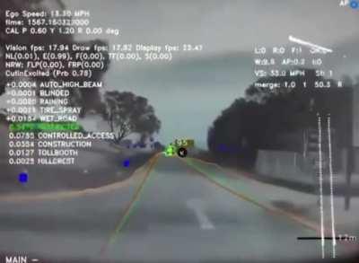 This is what Telsa Autopilot sees