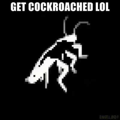 Get Cockroached Lol