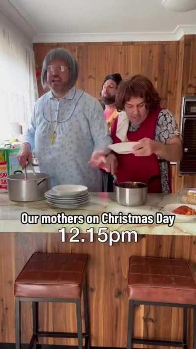 Mothers on xmas day