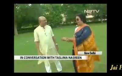 *This is hilarious ! Watch how this amazing Woman, and a Bangladeshi caught Shekhar Gupta at his own game ! What a moron he ended up sounding in the process. 😛😝😜*