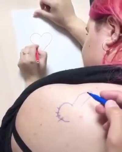 HMF while I lovingly doodle on your back