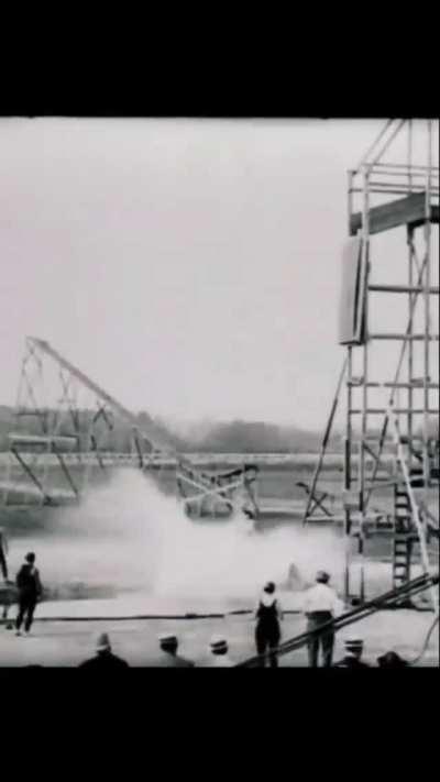 Horse Diving was a sport in 1920s