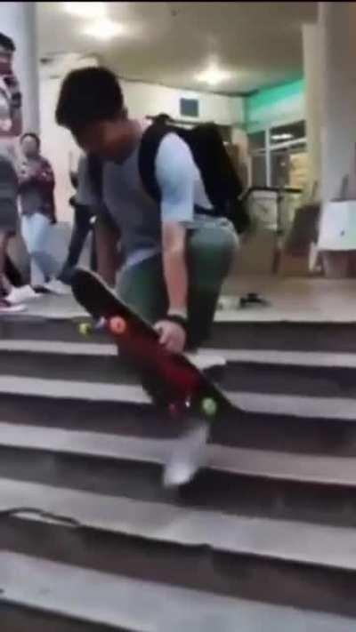 To do skateboard Jump