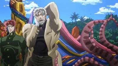 Jojo's Bizarre Adventure is tentacle hentai.