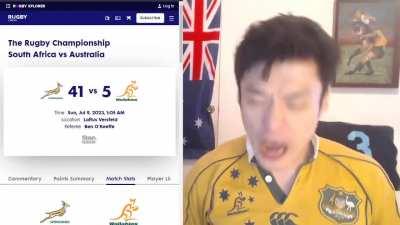 Most calm Wallabies fan right now