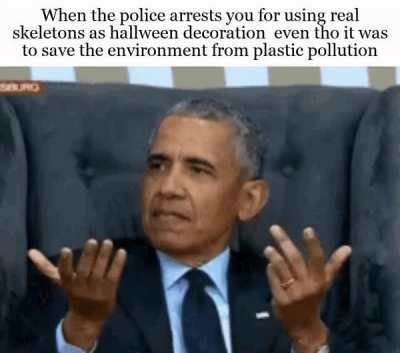 imagine arresting a guy for saving the environment