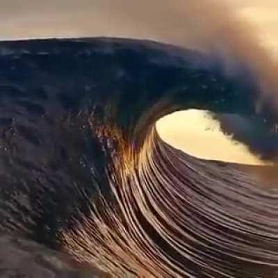 Waves touching the clouds